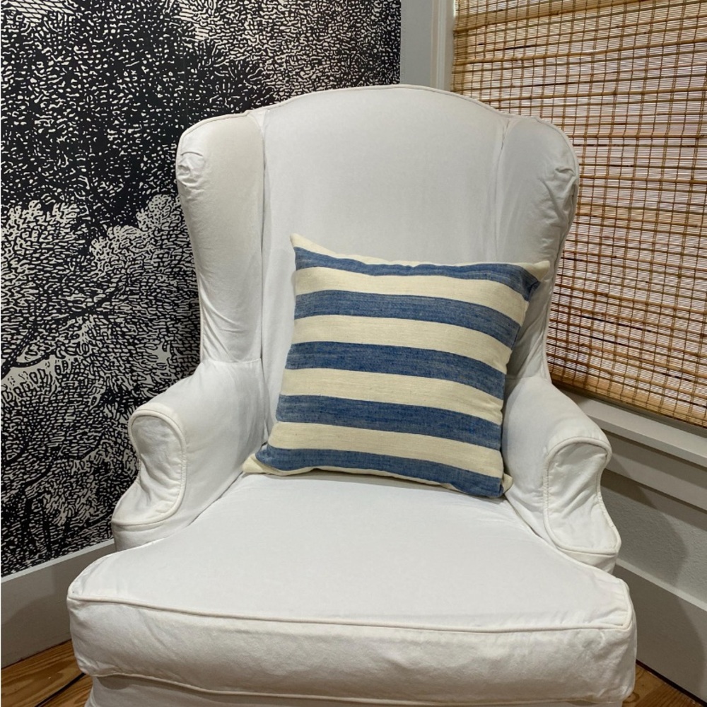 Heather Taylor Home Silk & Cotton Throw Pillow